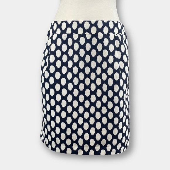 NWT Ann Taylor LOFT Polka Dot Skirt Size 6 - Picture 2 of 5